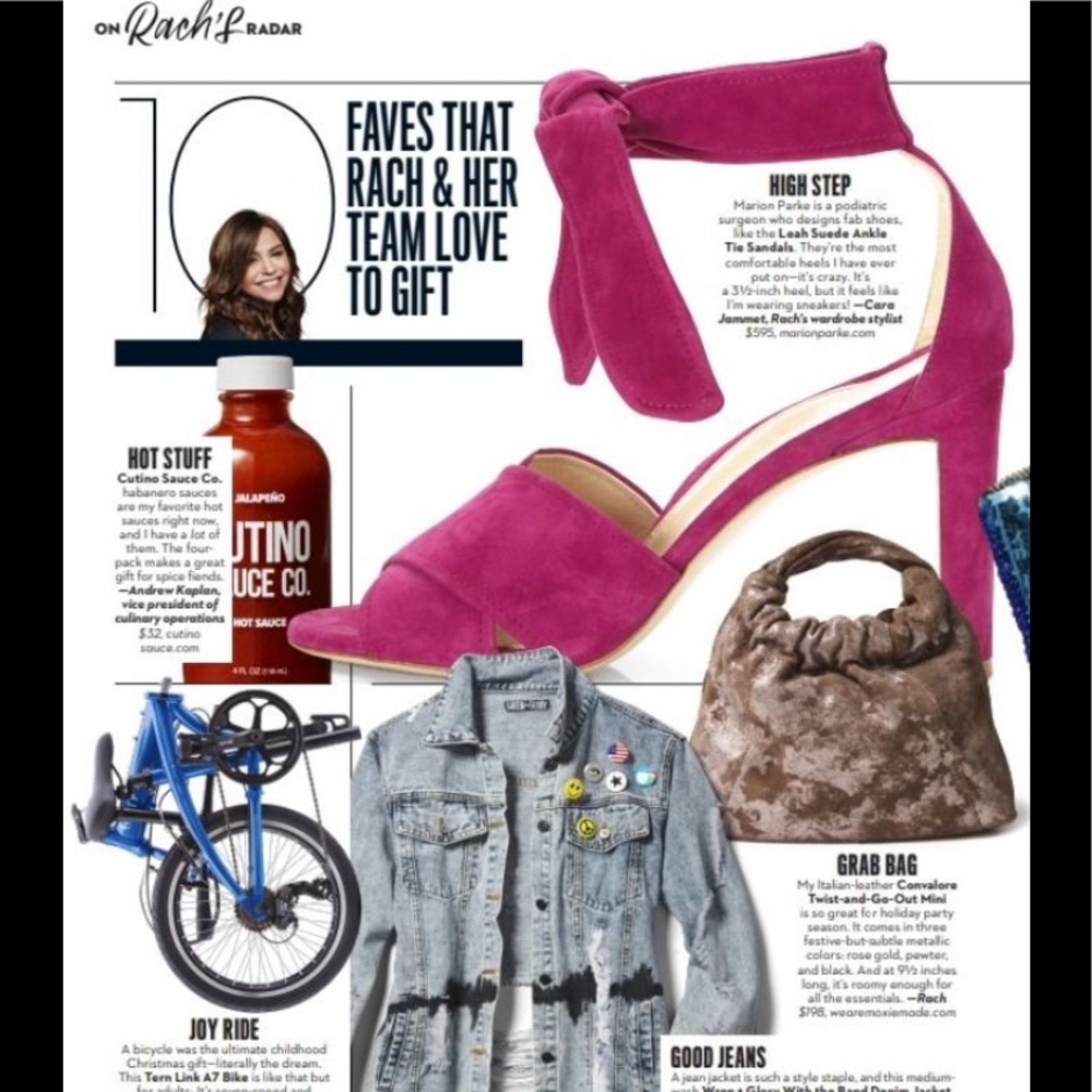 🎉HP👏NIB Marion Parke Women's Leah Tie Sandal 7.5 - Picture 16 of 16